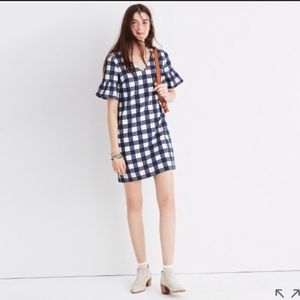 NWT Madewell plaid dress